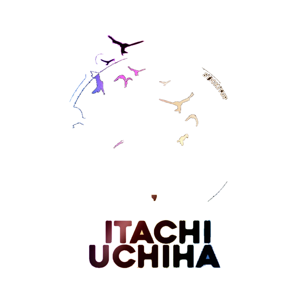 Crow Master Holographic Stickers